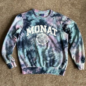 MONAT tie dye sweatshirt size S